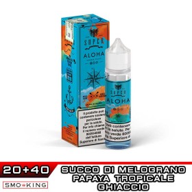 ALOHA Shot 20ml SUPER FLAVOR Frutta Tropicale Melograno Papaya Ice