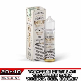 AMERICAN MIXTURE Shot 20ml VaporART Tabacco Distillato Tennessee Dark Virginia Red Burley