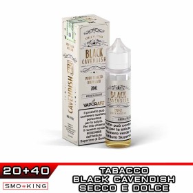 BLACK CAVENDISH Shot 20ml VaporART Tabacco Black Cavendish Fermentato
