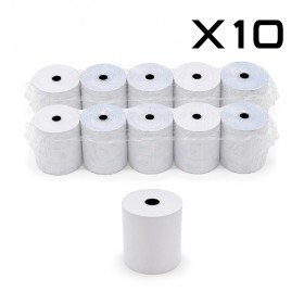 Rotolo Carta Termica 80x80 per Registratori di Cassa - 10pz