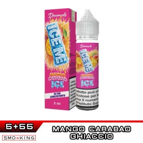 Ice Me MANGO CARABAO ICE Shot 5ml in 60ml DREAMODS Mango Carabao Ghiaccio