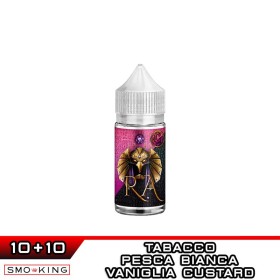RA Mini Shot 10+10 ml LS PROJECT Tabacco Vaniglia Custard Pesca Bianca