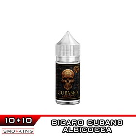 CUBANO APRICOT Mini Shot 10+10 ml LS PROJECT Vaniglia Sigaro Cubano Albicocca
