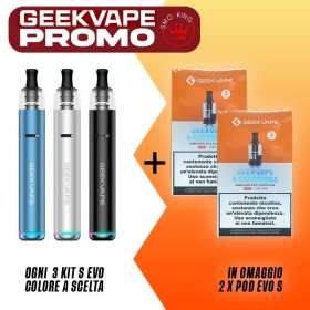 PROMO WENAX S EVO x1 + OMAGGIO 1x COIL B MTL by GEEKVAPE
