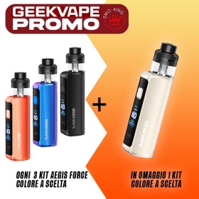 PROMO AEGIS FORCE KIT x1 + OMAGGIO 1x KIT AEGIS FORCE GEEKVAPE