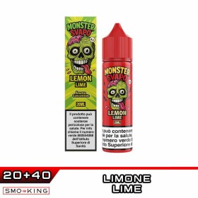 LEMON LIME Liquido Shot 20ml MONSTER SVAPO Limone Lime