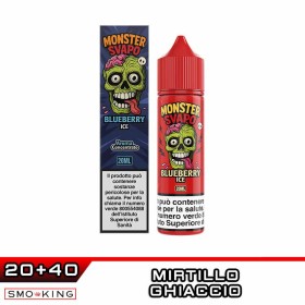BLUEBERRY ICE Liquido Shot 20ml MONSTER SVAPO Mirtillo Ice