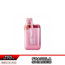 STRAWBERRY ICE Lost Mary TP1000 Sigaretta Usa e Getta Elfbar - 1000 Puff Fragola Ice