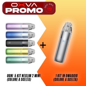 PROMO OXVA NEXLIM 2 MINI KIT 5 + 1 KIT NEXLIM 2 MINI OMAGGIO by OXVA