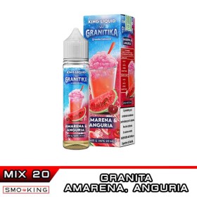 Granitika AMARENA ANGURIA Mix&Vape 20 ml KING LIQUID Granita Amarena Anguria Ice