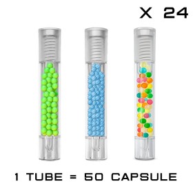 Click Ball TUBE Inseritore per Capsule Aromatizzate CLICK BALL (Tube: 50 Sfere cad) - 24 pz