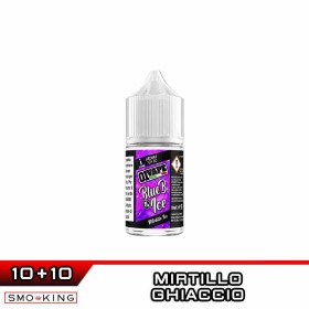 BLUE B & ICE Mini Shot 10+10ml 01VAPE Mirtillo Blu Ghiaccio