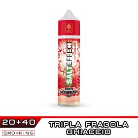 TRIPLE STRAWBERRY ICE Salt Effect Aroma Shot 20ml Shock Wave by ADG Fragola Ghiaccio
