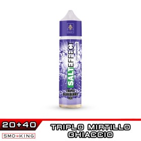 TRIPLE BLUEBERRY ICE Salt Effect Aroma Shot 20ml Shock Wave by ADG Mirtillo Ghiaccio