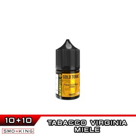 GOLD TOBAC Longfill Mini Shot 10+10 ml BLENDFEEL Tabacco Virginia Miele