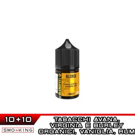 BLONDE Longfill Mini Shot 10+10 ml BLENDFEEL Tabacco Avana Virginia Burley Vaniglia Rum