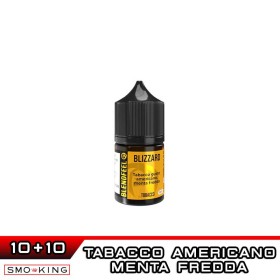 BLIZZARD Longfill Mini Shot 10+10 ml BLENDFEEL Tabacchi Americani Menta