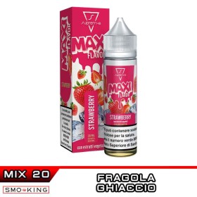 STRAWBERRY Maxi Flavors Mix&Vape 20ml Suprem-e Fragola Ice