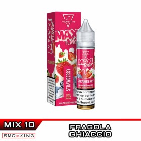 STRAWBERRY Maxi Flavors Mix&Vape 10+10ml Suprem-e Fragola Ice