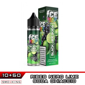 BLACK LIME SODA Aroma Shot 10ml in 60ml GALACTIKA ICE MIXED Ribes Nero Soda Lime