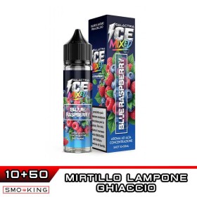 BLUE RASPBERRY Aroma Shot 10ml in 60ml GALACTIKA ICE MIXED Mirtillo Lampone Ghiaccio