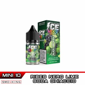 BLACK LIME SODA Aroma Mini Shot 10ml in 30ml GALACTIKA ICE MIXED Ribes Nero Soda Lime Ghiaccio