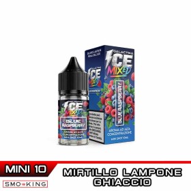 BLUE RASPBERRY Aroma Mini Shot 10ml in 30ml GALACTIKA ICE MIXED Mirtillo Lampone Ghiaccio