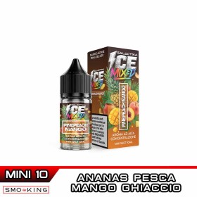 PINEPEACH MANGO Aroma Mini Shot 10ml in 30ml GALACTIKA ICE MIXED Pesca Ananas Mango Ghiaccio