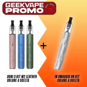 PROMO WENAX M2 Leather KIT 3 + 1 KIT WENAX M2 Leather OMAGGIO by GEEKVAPE