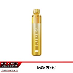 Elfbar Plus Kit GIALLO + MANGO Pod Usa e Getta 8+2 ml ELFBAR Mango - 1 Pezzo