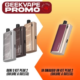 PROMO PEAK 2 BUNDLE KIT 3+1 OMAGGIO by GEEKVAPE