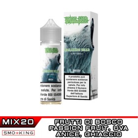 BREAKING BEAR Polar Mix&Vape 20 ml TNT Vape Ice Mirtillo Lampone Fragola Anice More Passion fruit Uva fragola