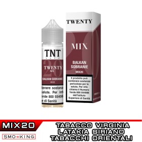 TWENTY MIX Balkan Sobranie Mix&Vape 20 ml TNT Vape Tabacco Virginia Tabacco Latakia Siriano Tabacco Orientale