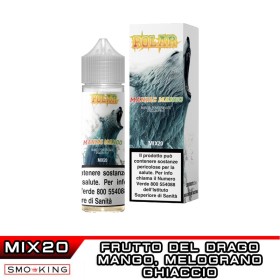 MANIAC MANGO Polar Mix&Vape 20 ml TNT Vape Mango Ice Frutto del Drago Melograno