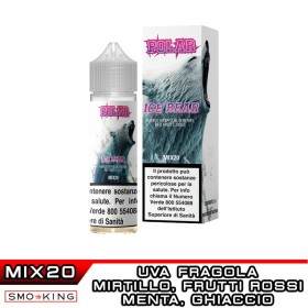 ICE BEAR Polar Mix&Vape 20 ml TNT Vape Ice Menta Frutti Rossi Uva fragola