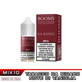 BOOMS CLASSIC Mix&Vape 10+10 TNT Vape Vaniglia Mix di Tabacchi Sigaro
