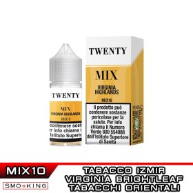 Twenty Mix VIRGINIA HIGHLANDS Mix&Vape 10+10 TNT Vape Tabacco Izmir Tabacco Orientale Tabacco Virginia Brightleaf