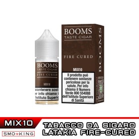 BOOMS FIRE CURED LATAKIA Mix&Vape 10+10 TNT Vape Vaniglia Tabacco Latakia Rum
