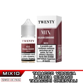 Twenty Mix BALKAN SOBRANIE Mix&Vape 10+10 TNT Vape Tabacco Virginia Tabacco Latakia Tabacco Orientale