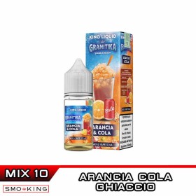 Granitika ARANCIA COLA Mix&Vape 10+10 ml KING LIQUID Granita Arancia Cola Ice