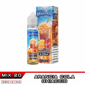 Granitika ARANCIA COLA Mix&Vape 20 ml KING LIQUID Granita Arancia Cola Ice