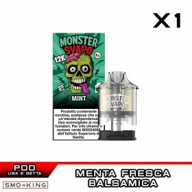 MINT Disposable Pod MONSTER SVAPO 1 Piece