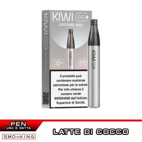 KIWI GO PLUS Starter Kit COCONUT MILK Kiwi Vapor Ice Latte di Cocco