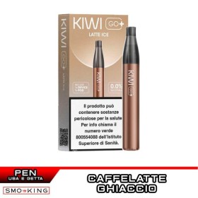 KIWI GO PLUS Starter Kit LATTE ICE Kiwi Vapor Ice Caffè Latte