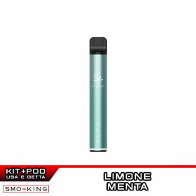 ELFA Kit TWILIGHT CYAN Batteria Ricaricabile 500mAh + Pod LEMON MINT Elfbar