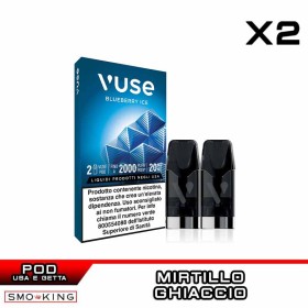 Blueberry Ice VUSE PRO ONE Pod Precaricate VUSE 1000 Puff - 2 Pezzi - Mirtillo Ghiaccio