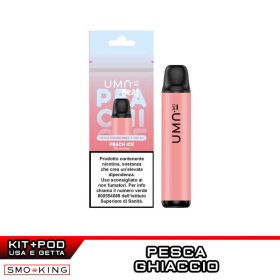 UMA BEAT Kit Batteria Ricaricabile 360mAh + Pod PEACH ICE UMA.mi