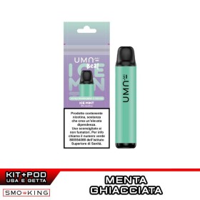 UMA BEAT Kit Batteria Ricaricabile 360mAh + Pod ICE MINT UMA.mi
