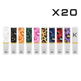 KIWI Soft Tips KIWI VAPOR Filtri Cotone Usa e Getta Ricambio - 20 Pezzi