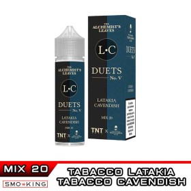 Duets LATAKIA CAVENDISH Mix&Vape 20ml TNT Vape Tabacco Latakia Tabacco Black Cavendish